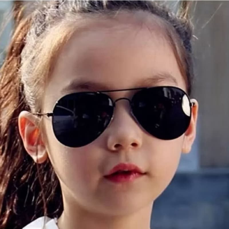 Óculos de Sol Infantil Aviador – Estilo e Proteção menina/menino