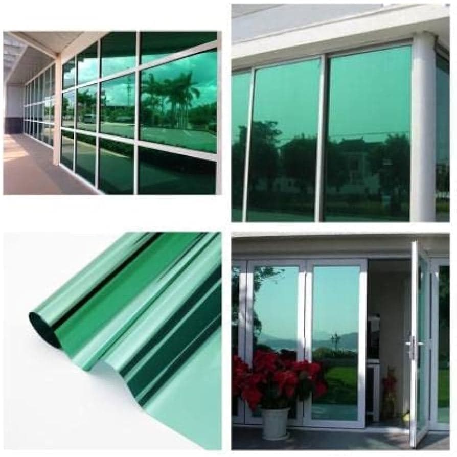 PELICULA INSULFILM VERDE ESPELHADO 75CMX2METROS POLIESTER