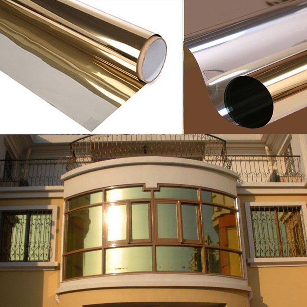 PELICULA INSULFILM DOURADO ESPELHADO 75CMX2METROS POLIESTER