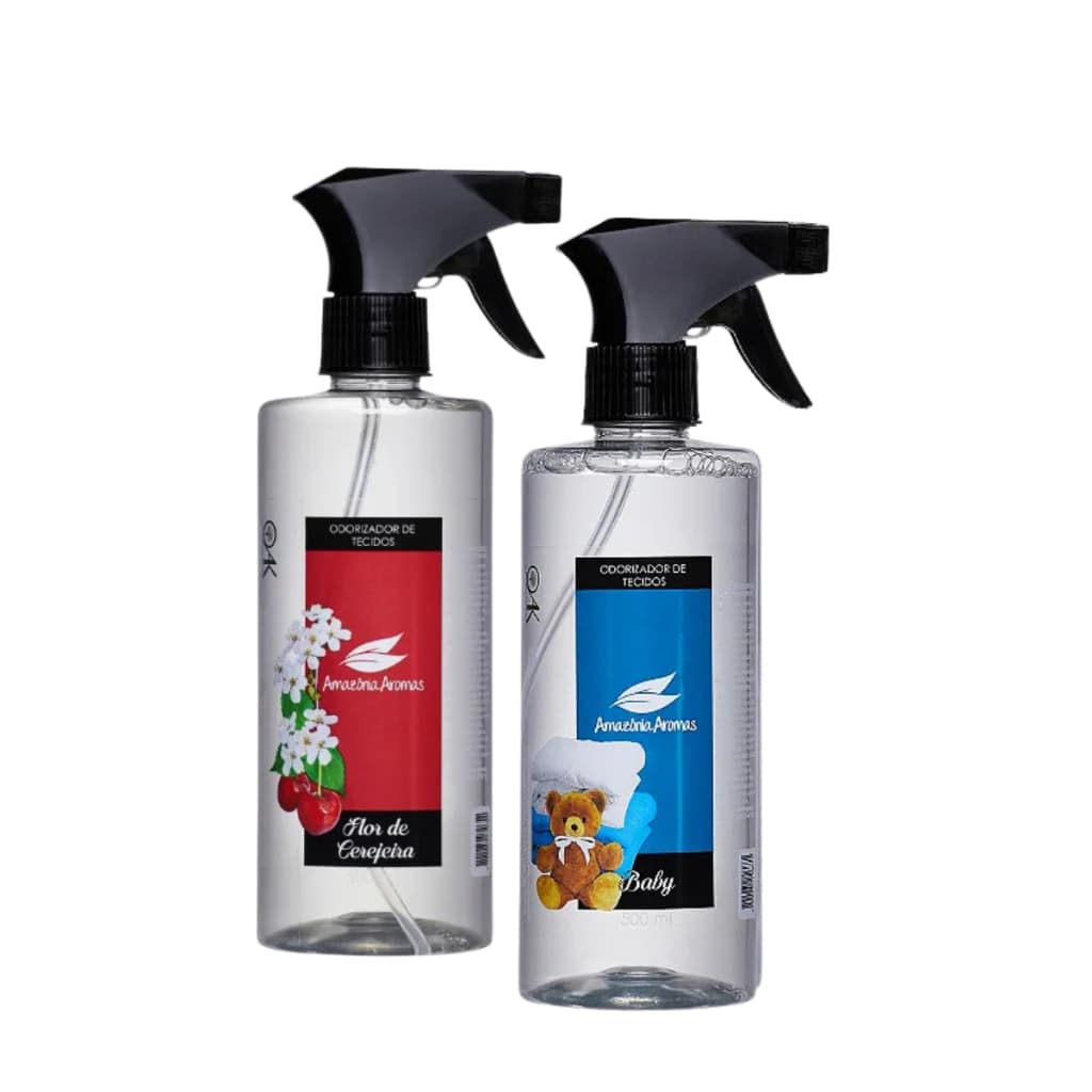 Kit 2 Unidades de Odorizador de Tecido Amazonia Aromas 500ml