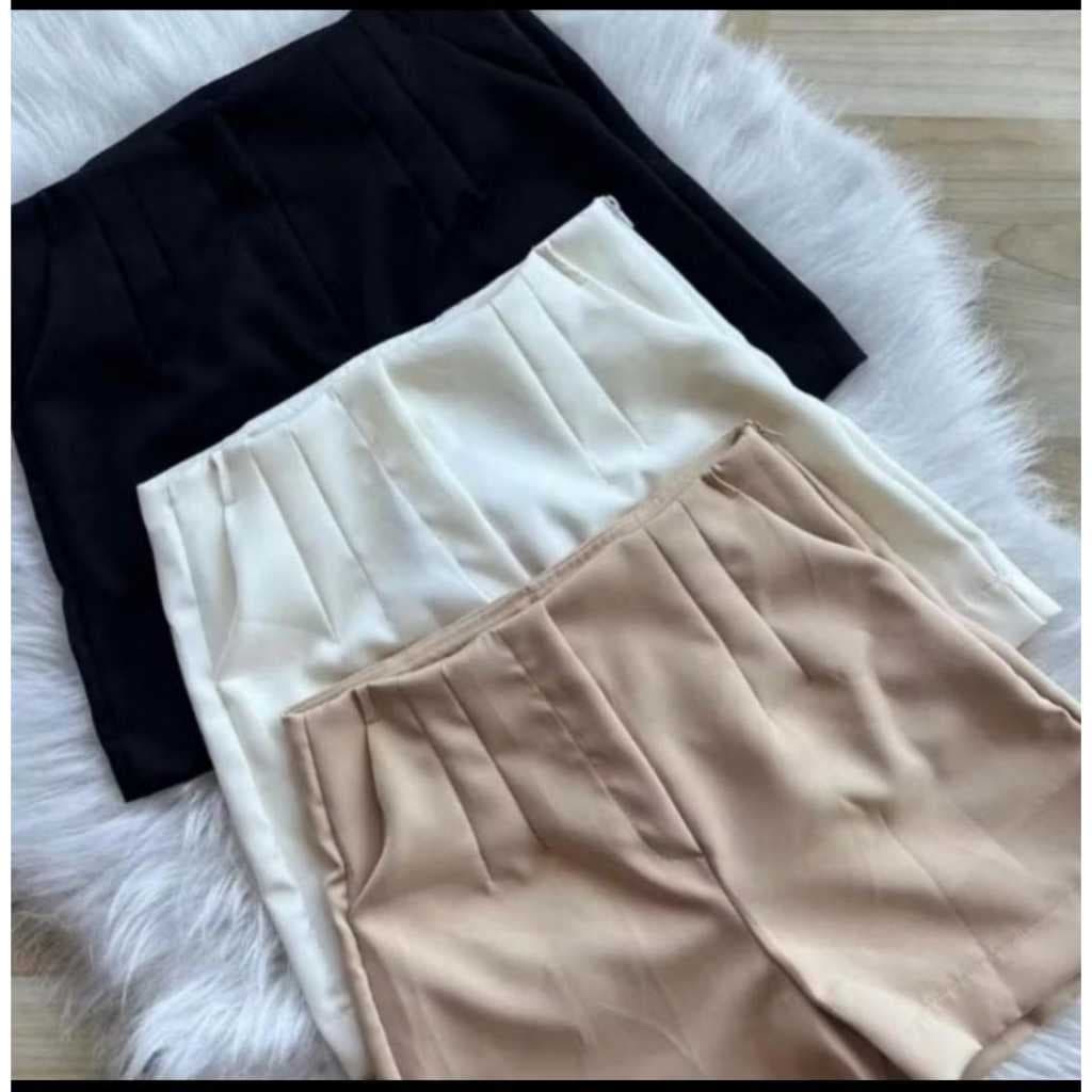 Short de Alfaiataria com Bolsos sim cinto – Estilo e Sofisticação