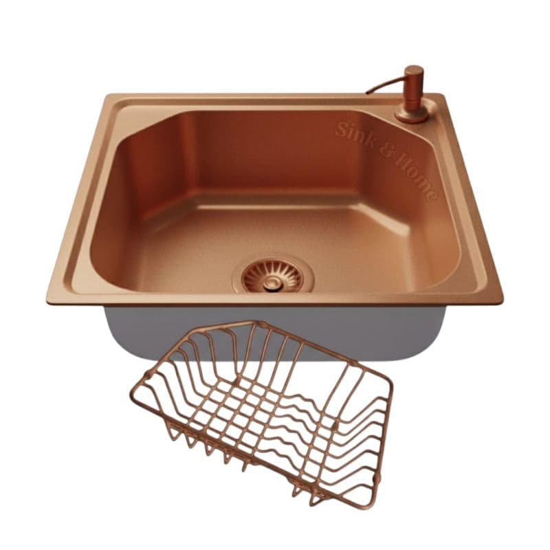 Cuba Gourmet 46 CM Inox Cor Rose Gold Bancada/ Sobreposta