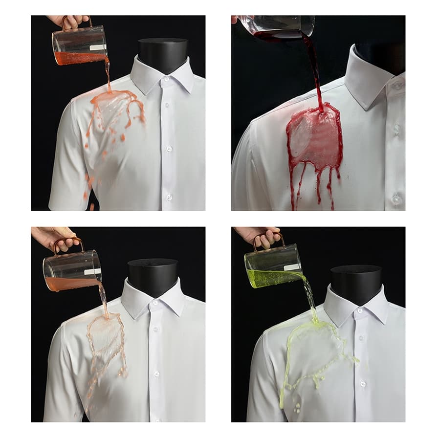 Camisa Social Masculina Premium BROSSARD - Impermeável,Antióleo,Antimancha,Versátil para o Dia a Dia