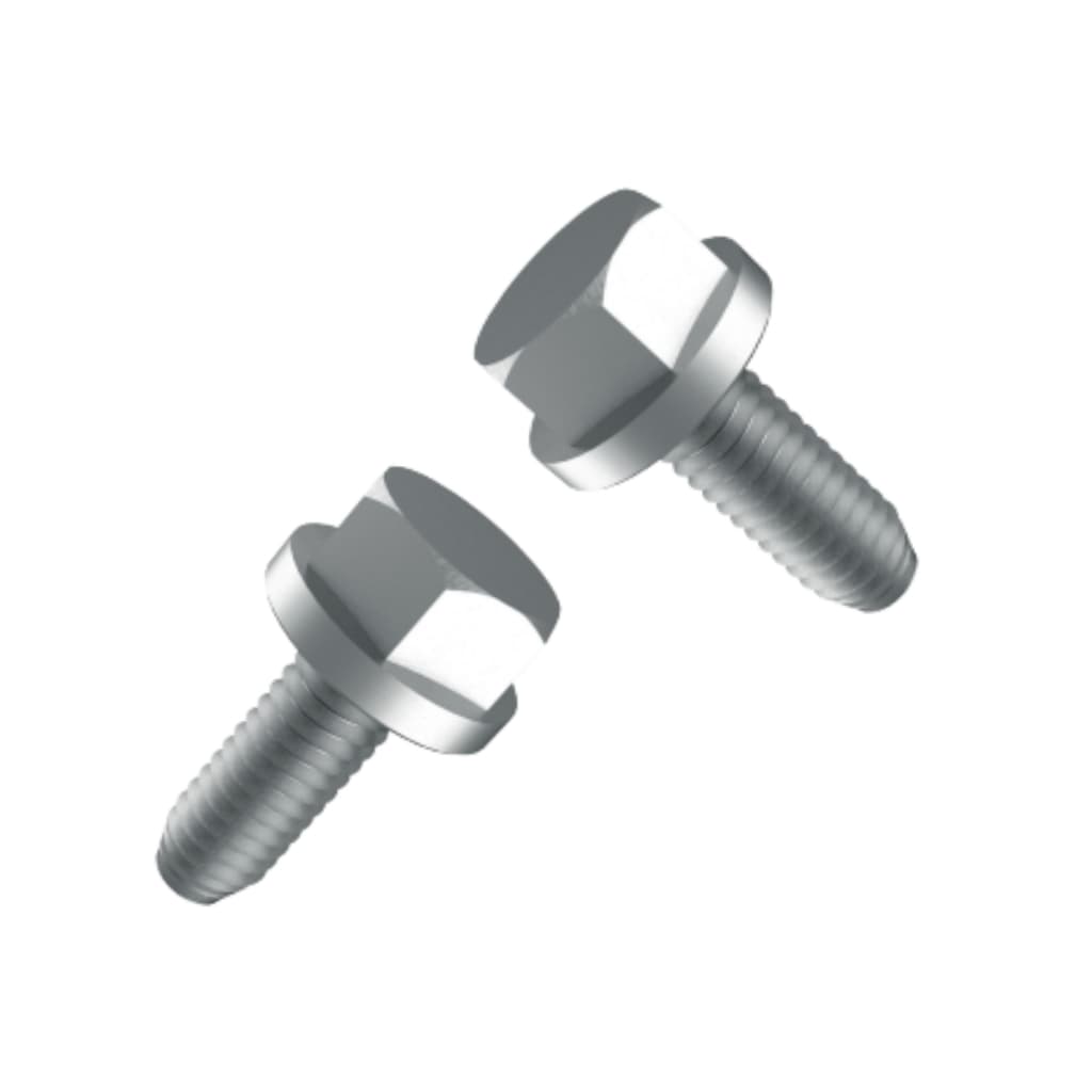 Kit De Parafusos 10 20 Ou 50 - M6 x 16 Para Choque Farol Carter Linha Leve Pesada Vans Motos Carros
