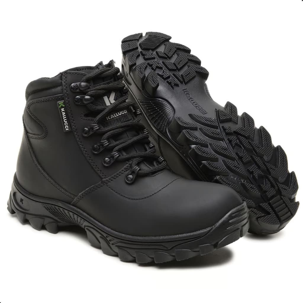 Bota Tática Kallucci Apache Impermeável Antiperfuro Couro Legítimo
