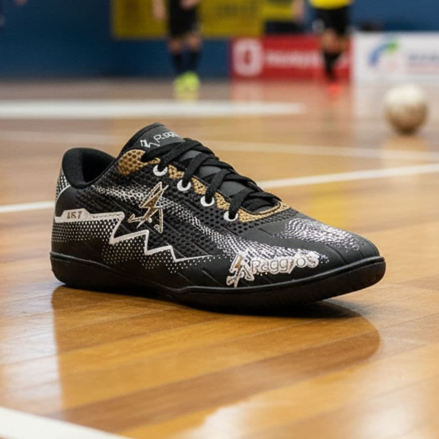 Chuteira Masculina de Futsal 34 ao 43 – Super Leve, Estilosa e Confortável para Quadra