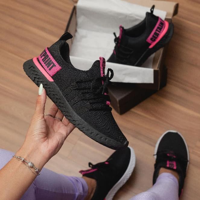 Tênis Esportivo Feminino  Ortopédico ORIGINAL CONFORT PLUS – Leve, Macio e Estiloso para Treinos e Dia a Dia