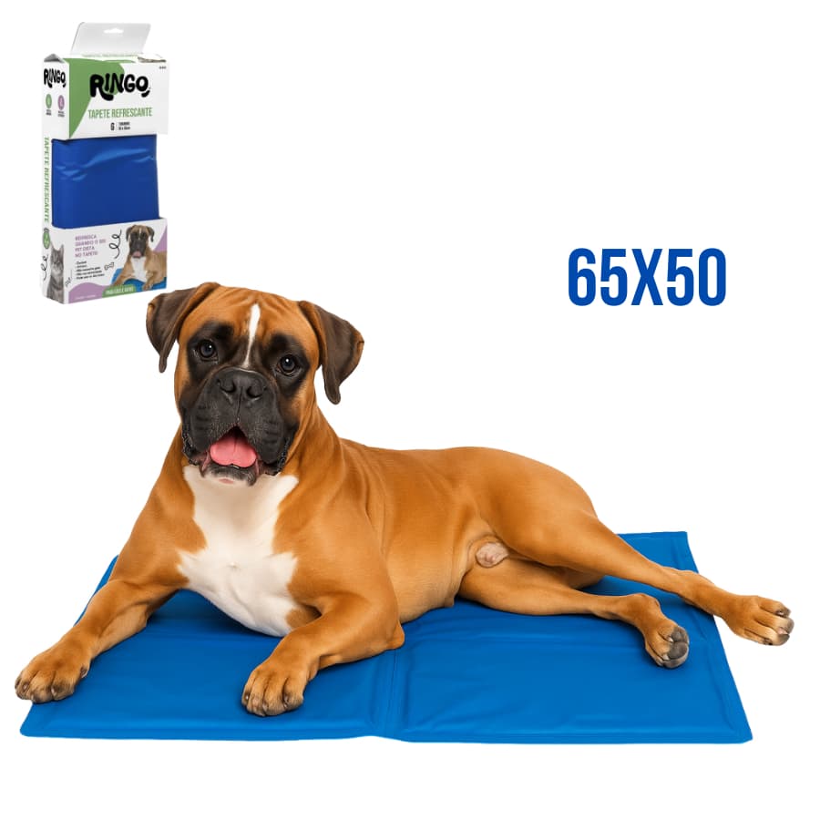 Tapete Refrescante Gelado 65x50cm Para Cachorro Gato Cão Pet