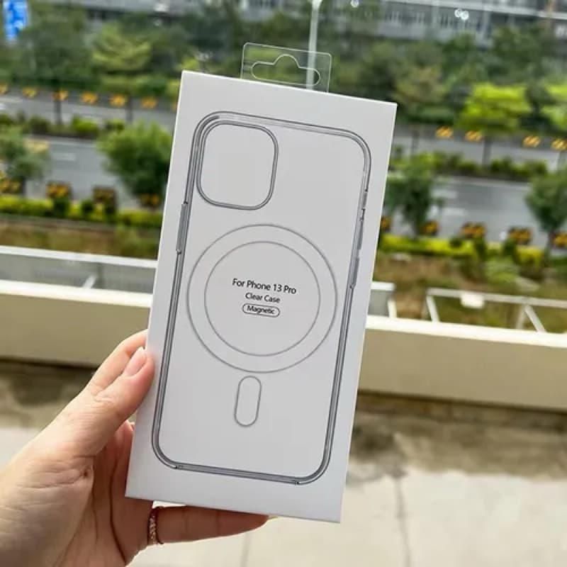 Capa Transparente Magnética Magsafe [Modelo do iPhone 13 Pro] Original Anti-Amarelamento