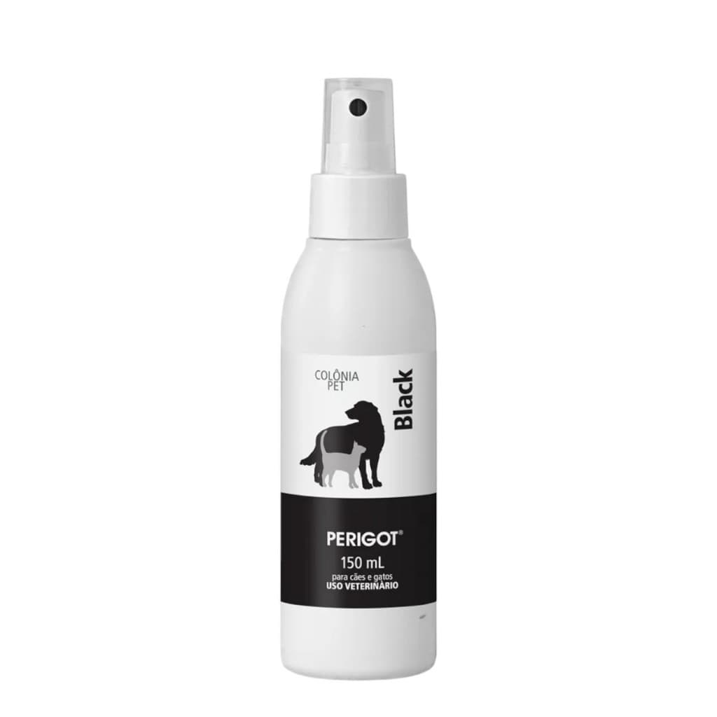 Perfume Colônia Pet Perigot Black 150ml Para Cães e Gatos