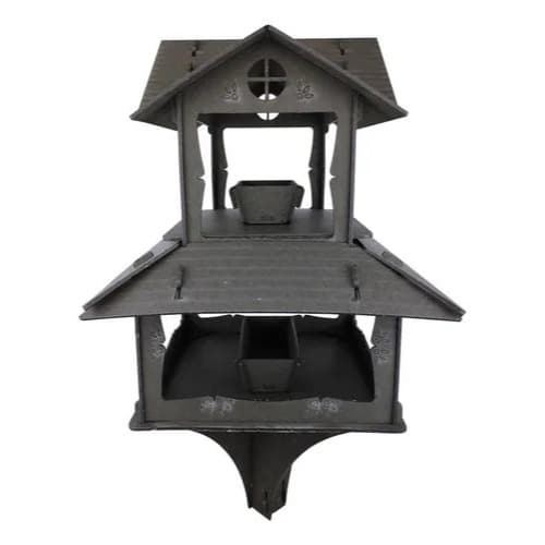 Comedouro Tratador Imperial Alimentador de Pássaros Aves Jardim