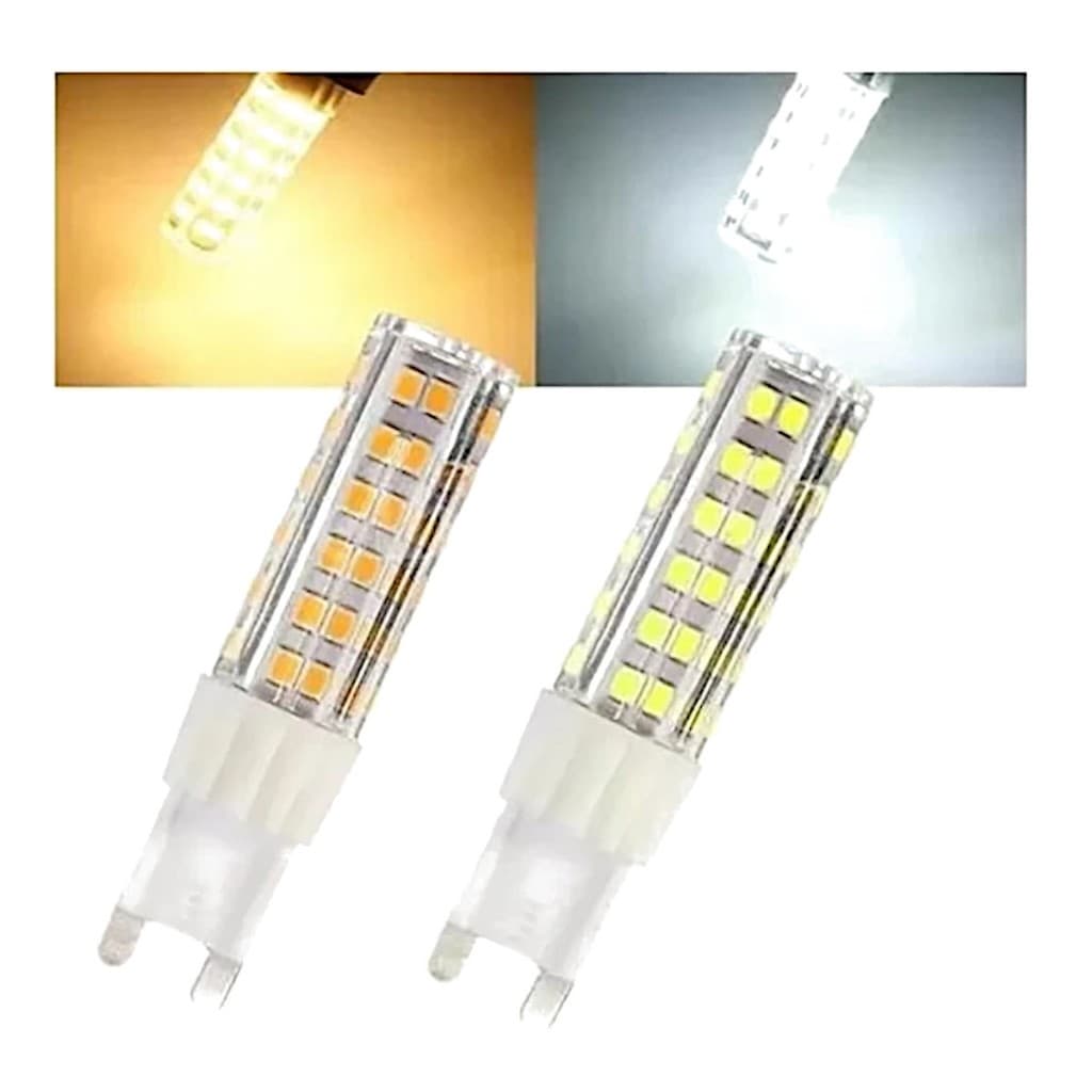 Lampada Led G9 5w 110/220 Volts 6000 K / 3000 K Branco Frio / Branco Quente Envio Imediato