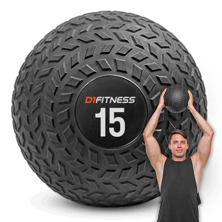 Slam Ball D1Fitness Texturizada 15kg