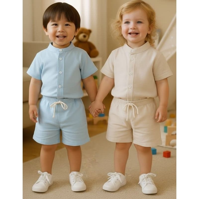 Conjunto mauricinho infantil  menino gola padre linho casamentos, congresso