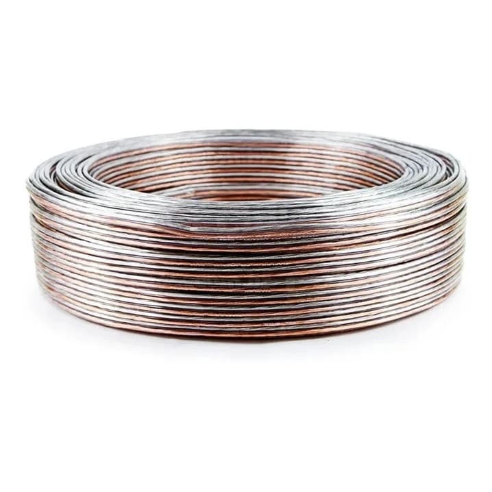 Fio Bicolor Paralelo Cristal Bicolor Rolo 100 Mts 2x0,30mm
