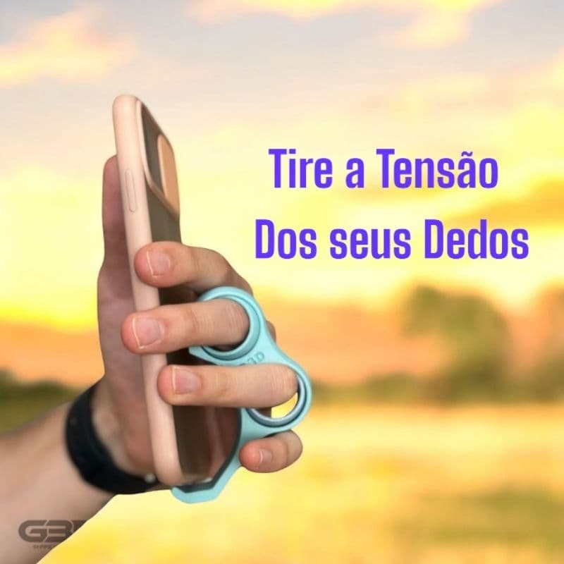 Suporte de Anel articulado Alívio de Stress Criativo para Celular Celulares