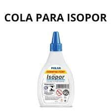 Cola isopor liquida transparente polar compactor 90gr escolar profissional