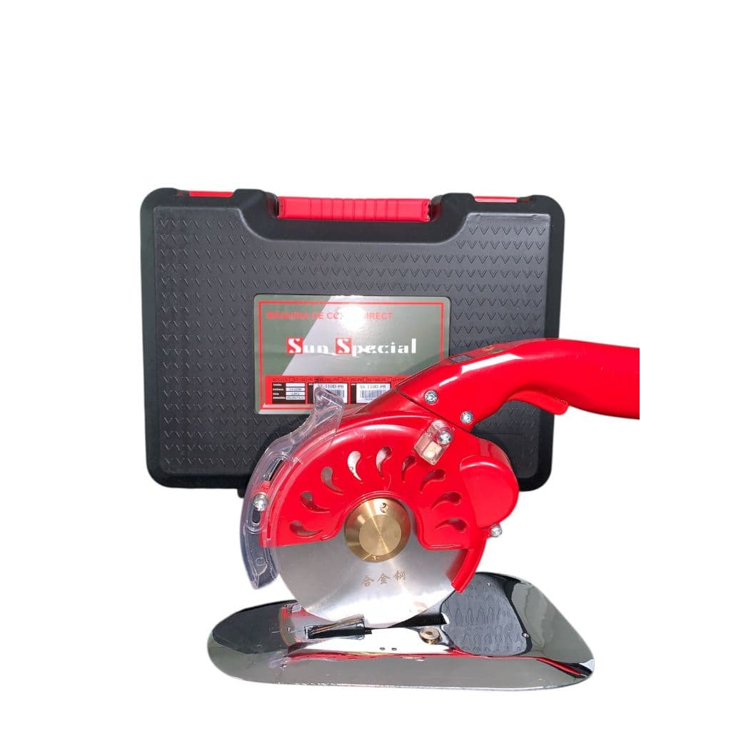 Máquina De Cortar Tecidos 5 Polegadas Sun Special - Ss-125d-pr Vermelho