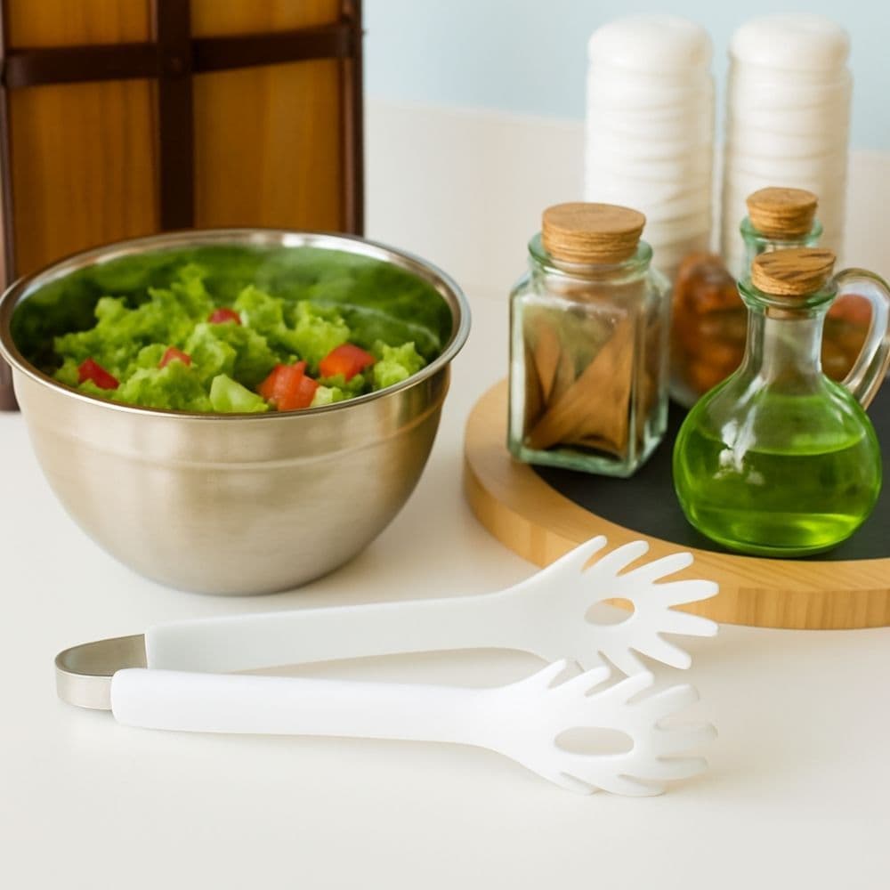 Pegador Multiuso de Cozinha – Utensílio Prático para Salada, Churrasco e Alimentos