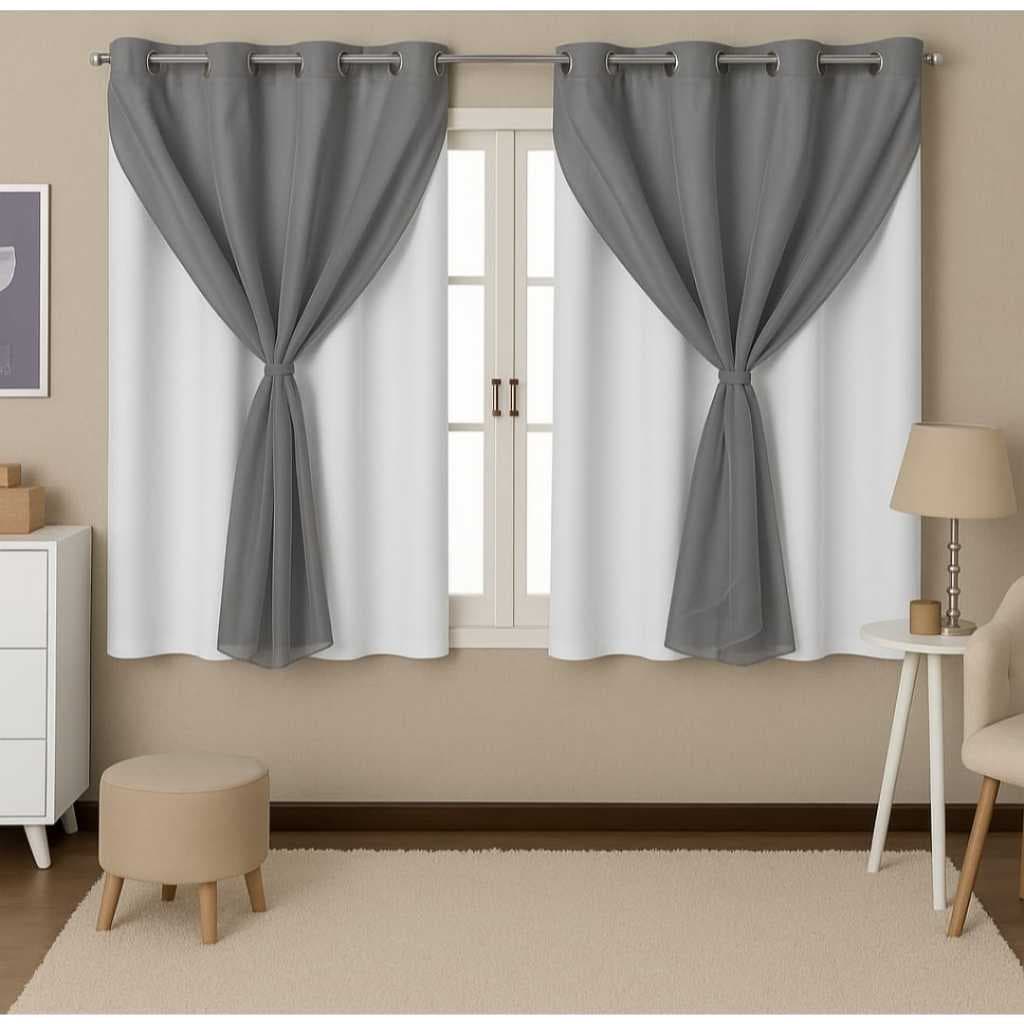 CORTINA BLACKOUT PVC COM VOAL 2,60L X 1,70A