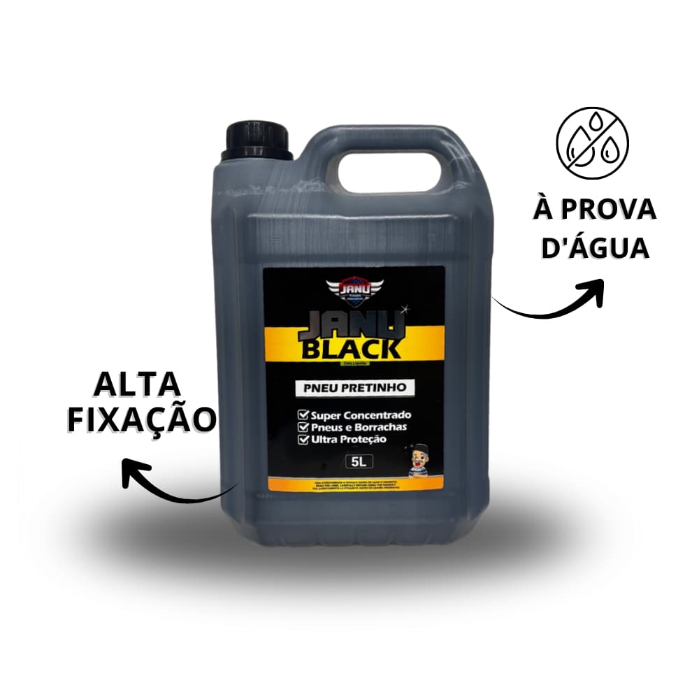 Pretinho Janu Black 5L  - Alta fixação