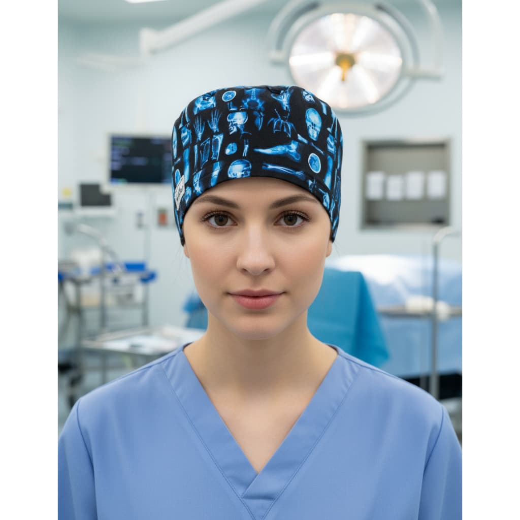 Touca Cirúrgica Gorro Hospitalar Raio X