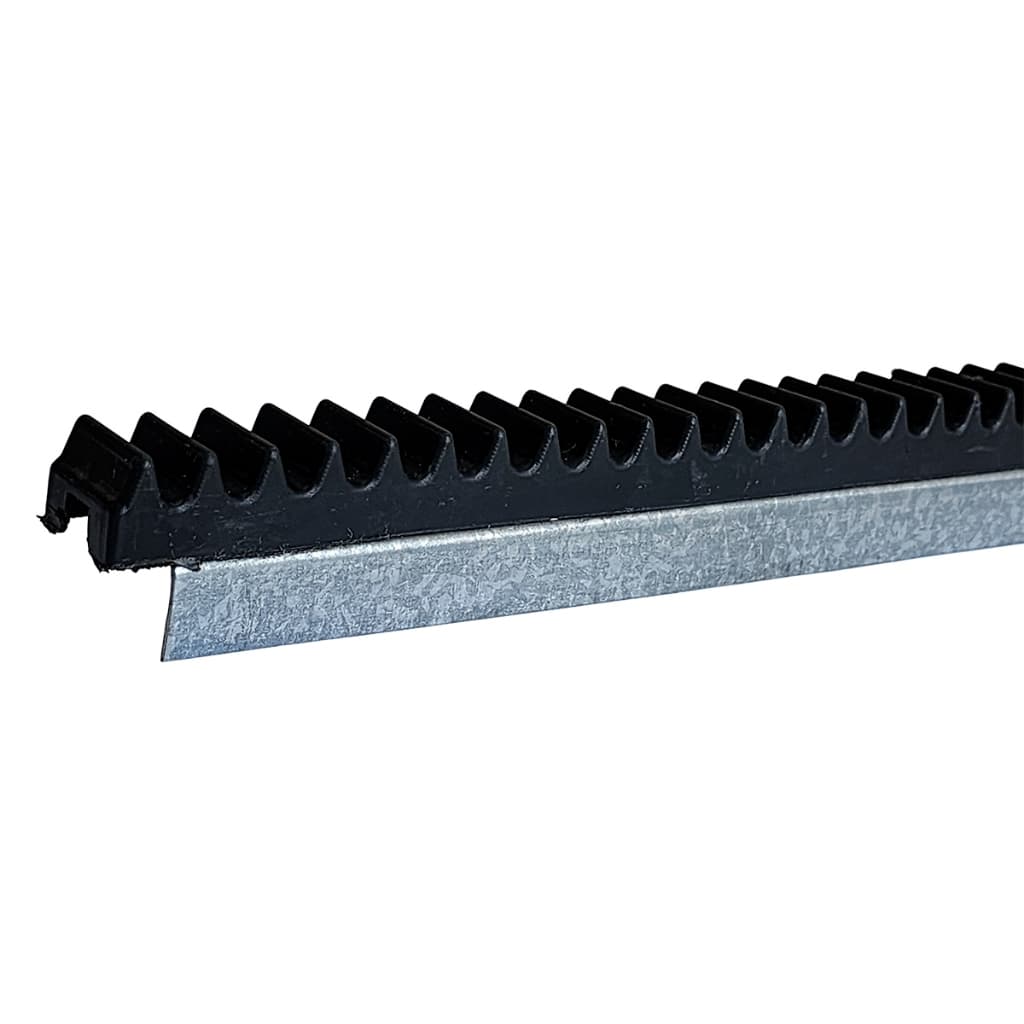 Cremalheira Barra Dentada 50cm Universal com Gomos de Nylon Extra Largos de Alta Resistência