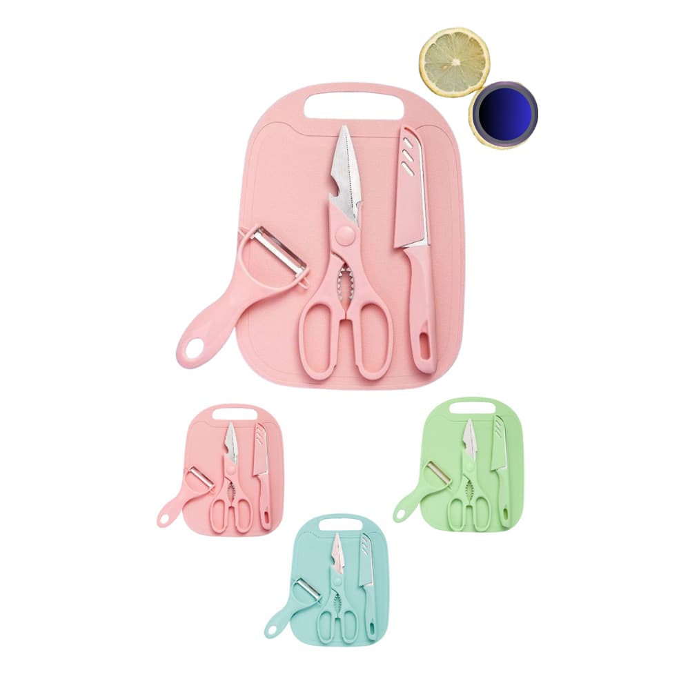 Conjunto 4 Peças de Utensílios de Cozinha - Sortida