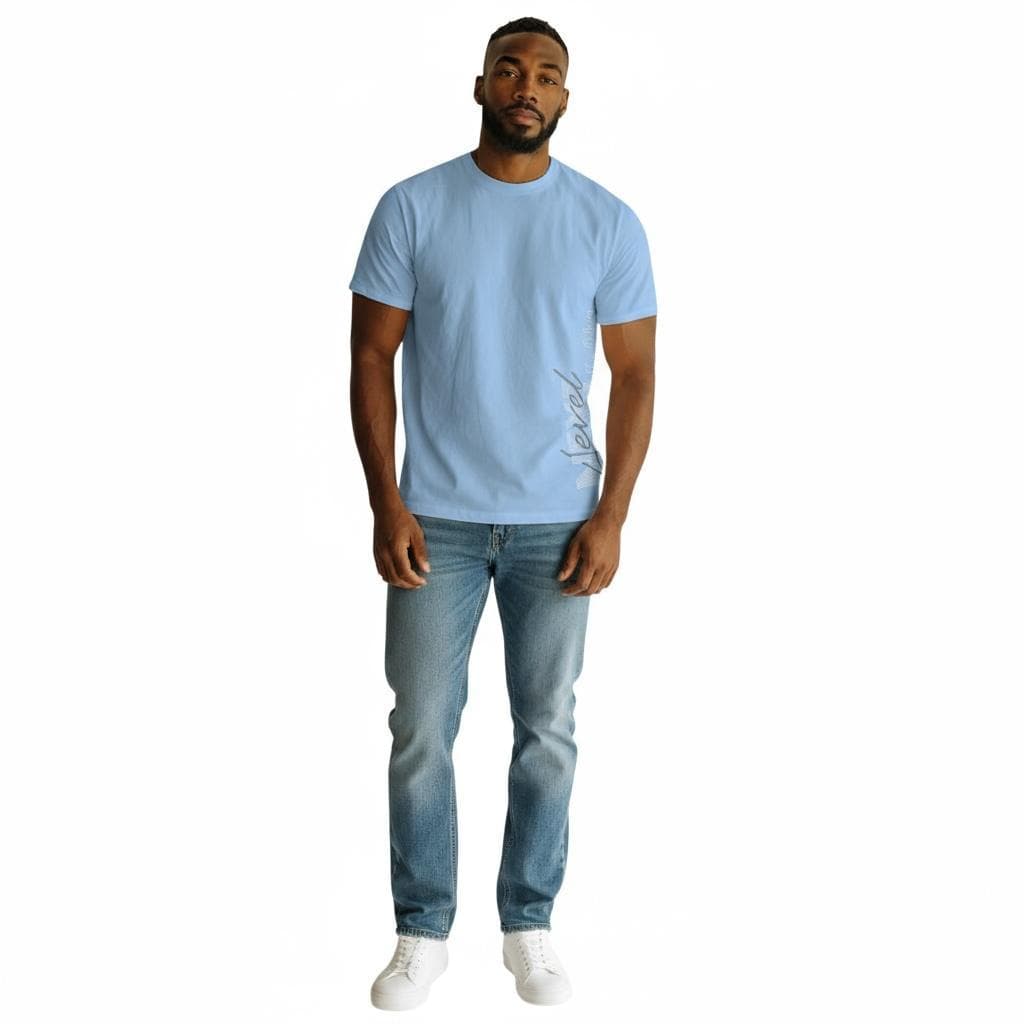 Camiseta Masculina Casual de Algodão Básica e Leve Tamanhos Plus Size Gola Redonda Confortável Dia A Dia