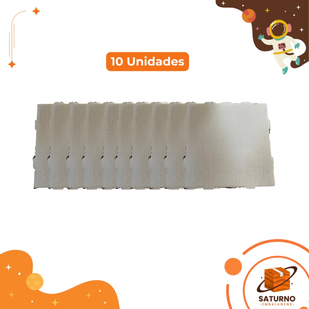 Caixa de Salgado 10 Unidades para Festa Delivery Lembrancinha – Vários Tamanhos
