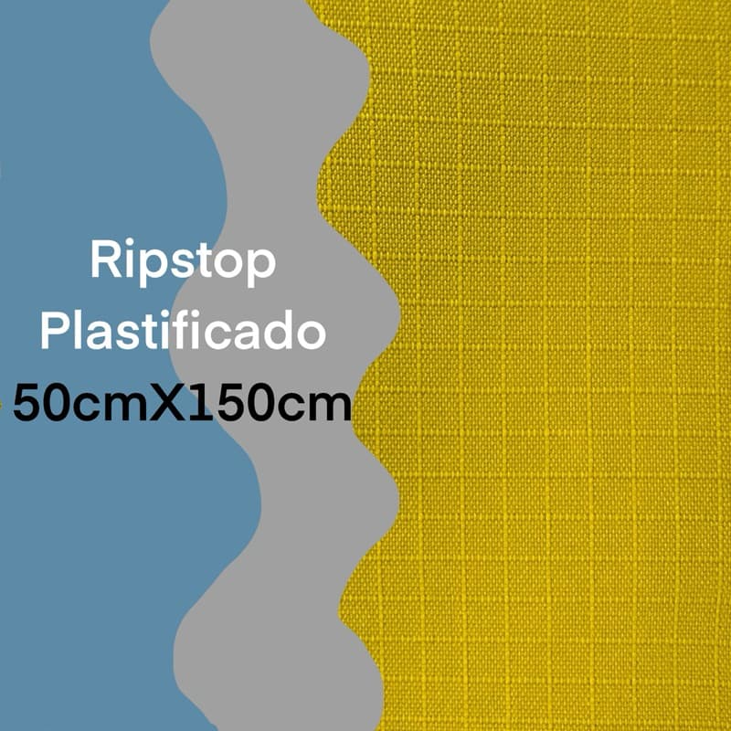 Tecido Ripstop PVC - 50cm X 150cm - varias cores - para bolsas e mochilas