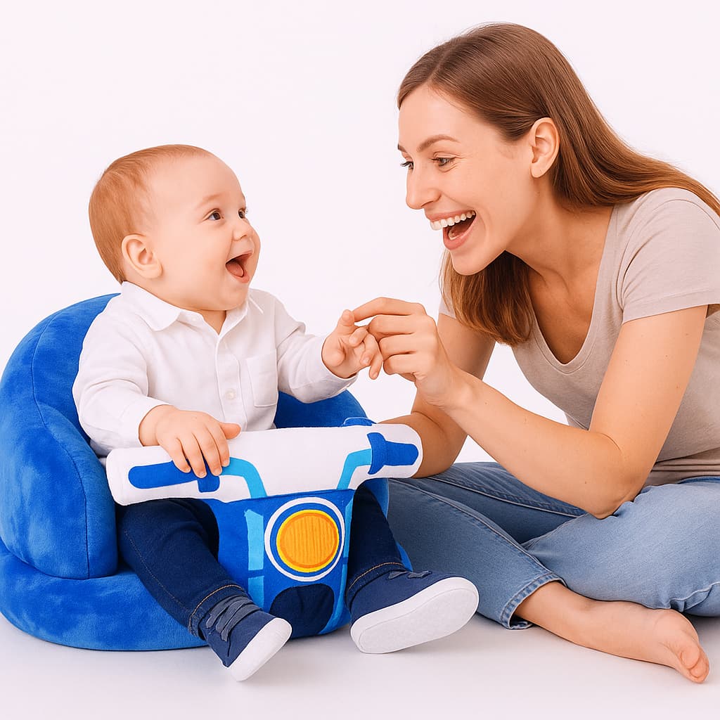 Assento Para Bebê - Sofazinho Cadeirinha Multi Uso Estofada - Vários Modelos
