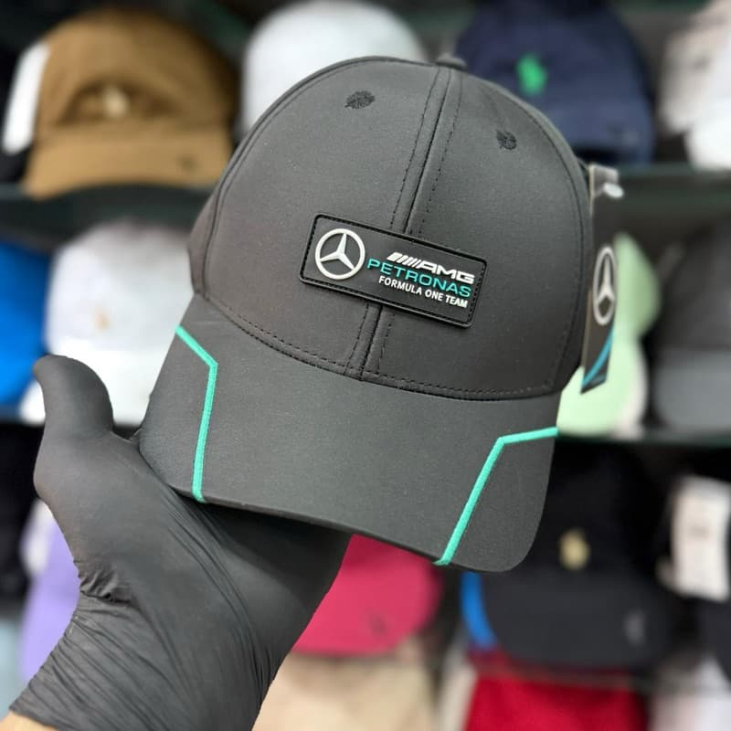 Boné Mercedes Benz Amg Petronas com Fecho Snapback Lançamento 2025