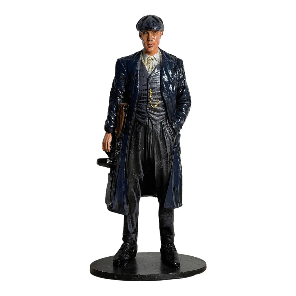 Boneco Thomas Shelby Estatueta Serie Peaky Blinders Estátua Colecionável de Resina