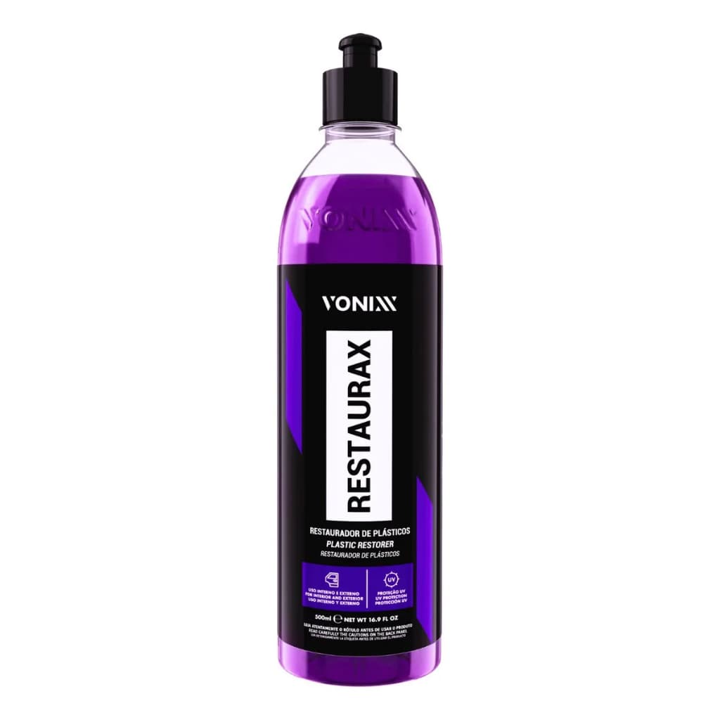 Restaurax Vonixx 500ml Renova Superficie Plasticas Externa