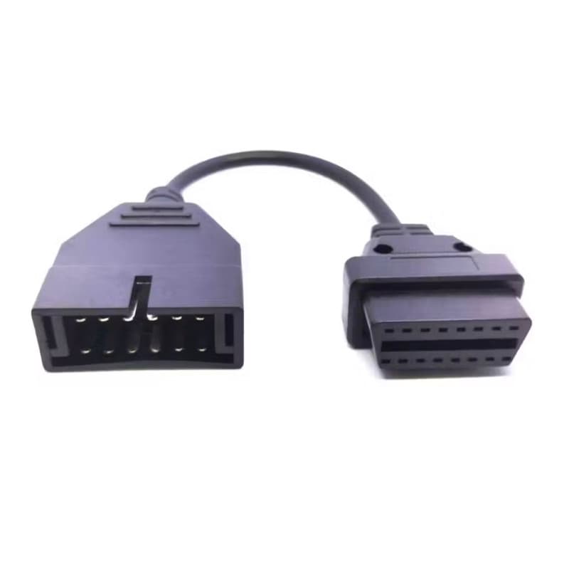 cabo scanner  Para GM Carro Antigo OBD OBDII Cabo 12Pin A 16Pin Conectar OBD2 Ferramenta De Diagnóstico Extensão Adaptad