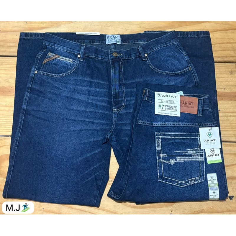 calças country plusize ARIAT,CINCH 100% algodão,modelo balão americano