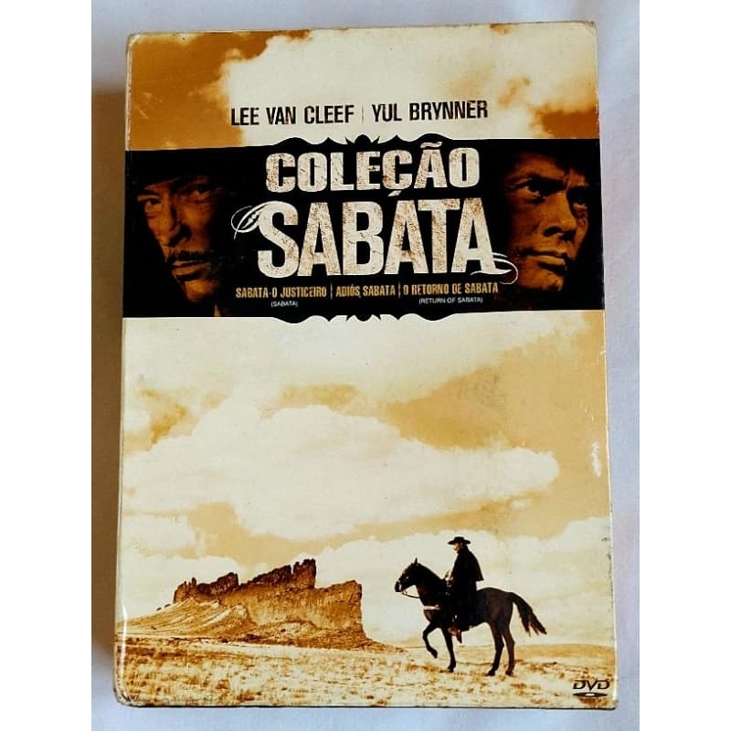 box dvd colecao sabata wester faroeste adios o justiceiro o retorno de sabata 3 discos lee van cleef
