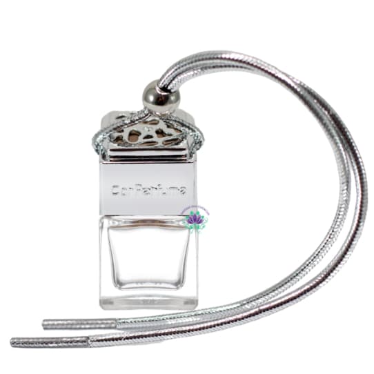 2 Vidros Aromatizador para Carros Tampa Prata ou ouro 5ml