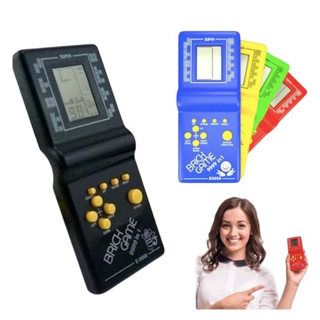 Mini Game Portátil Retro 9999 Jogos - Diversão Garantida para Todas as Idades!