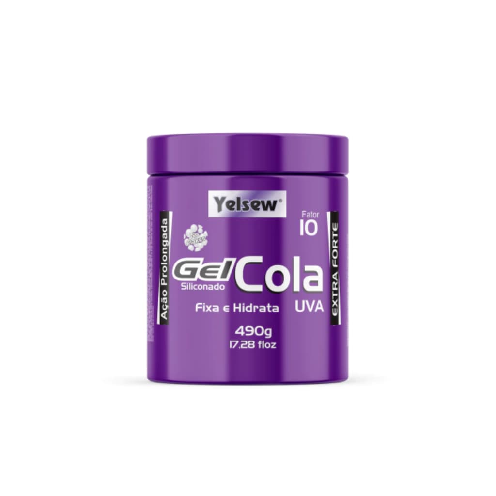 Gel Cola Yelsew Siliconado Uva 490g