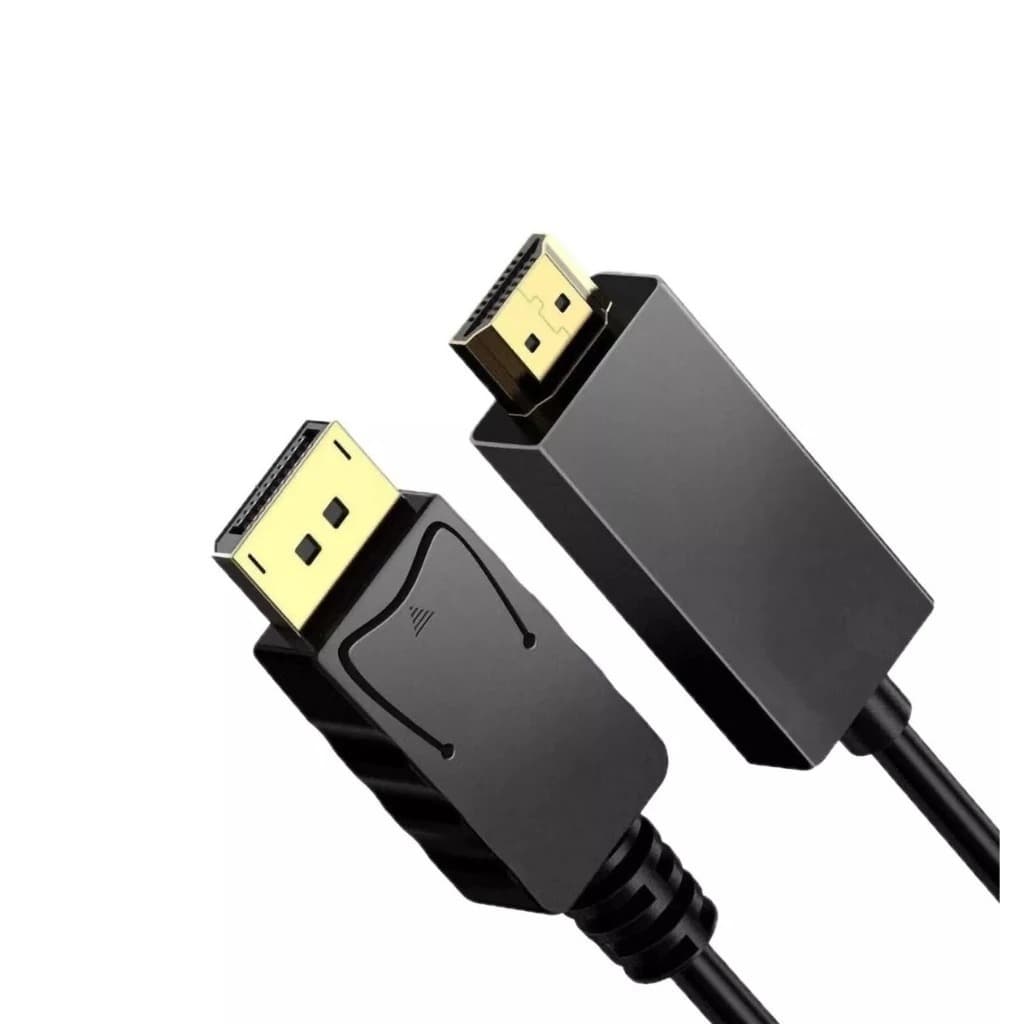 Cabo Displayport Para Hdmi Full Hd 4k 3d Com 1,8 Metros
