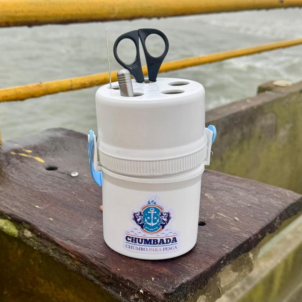 Porta Chumbada e Utensílios de Pesca para Pesca de Praia – Resistente e Compacto | Chumbada Oficial