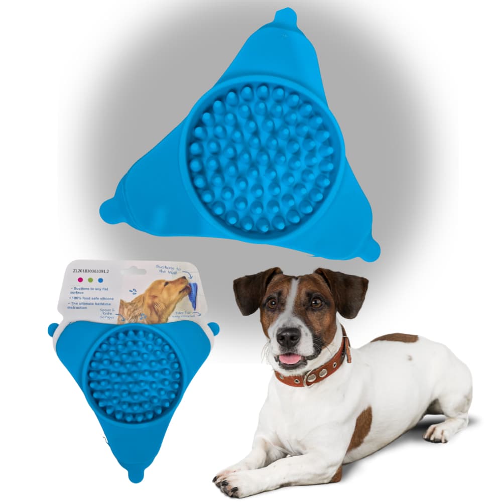 Comedouro Lento Para Cachorro Com Ventosa – Anti Ansiedade e Anti Engasgo