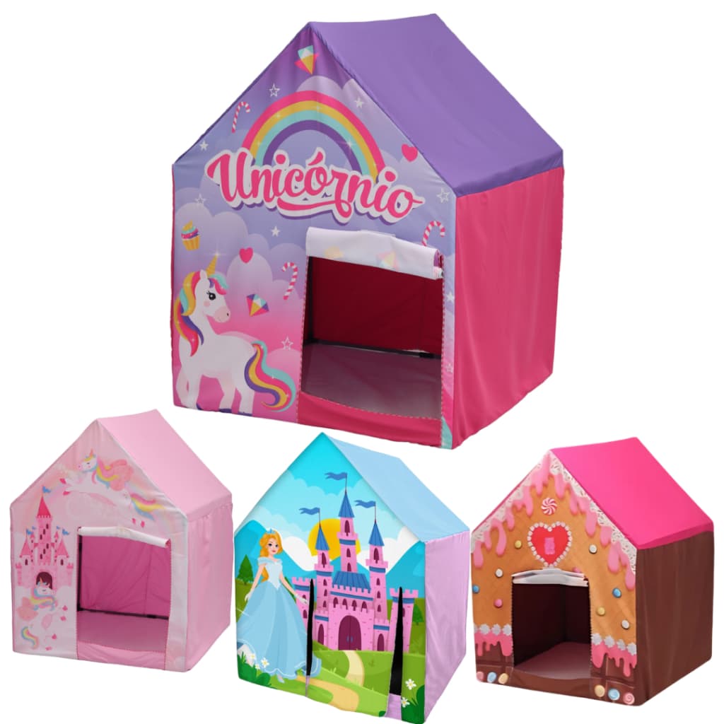 Casinha Barraca Cabana Tenda Menina Infantil Brinquedo Diversão Crianças Presente