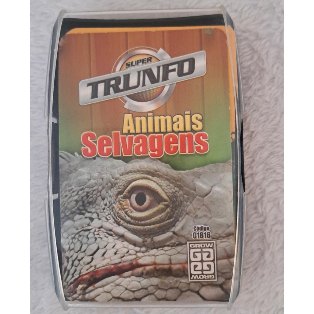 Super Trunfo Grow - Animais Selvagens (Edição antiga colecionadores)