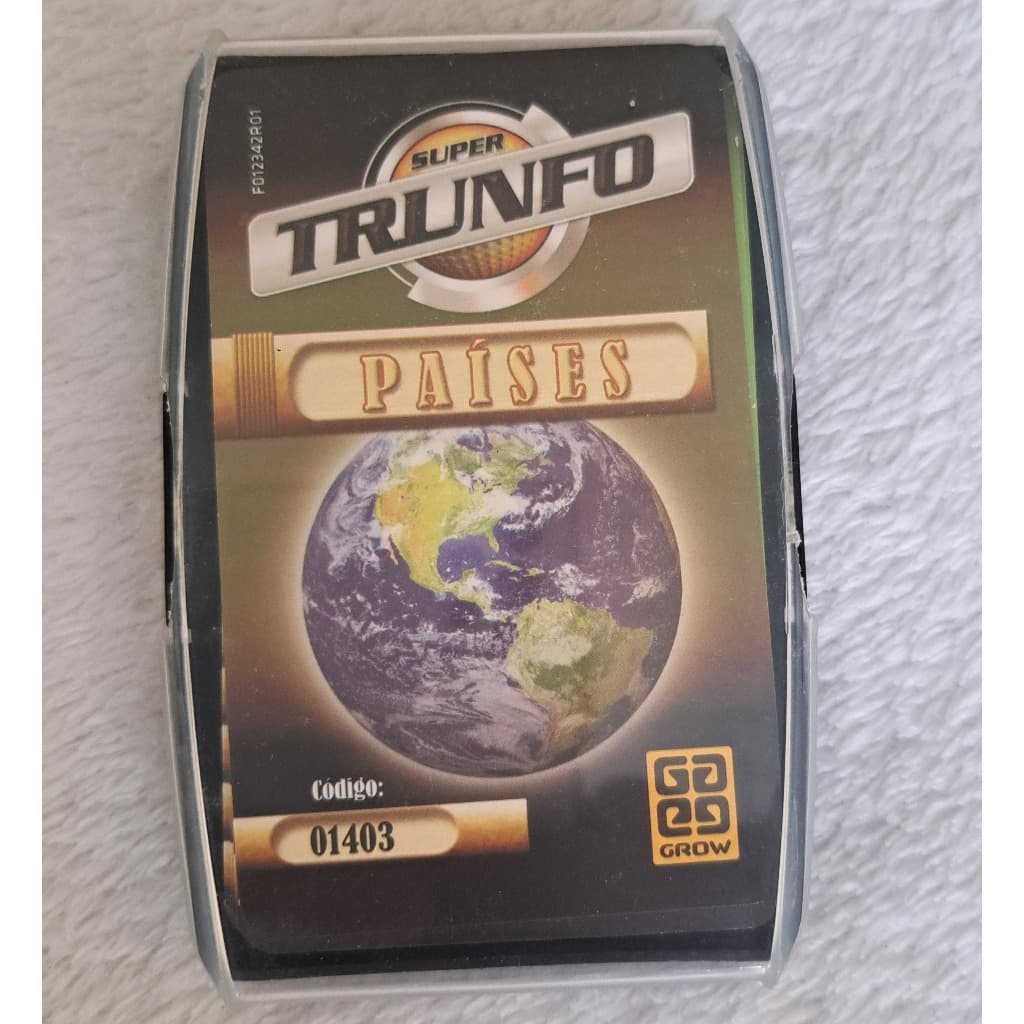 Super Trunfo Grow - Países (Edição antiga colecionadores)
