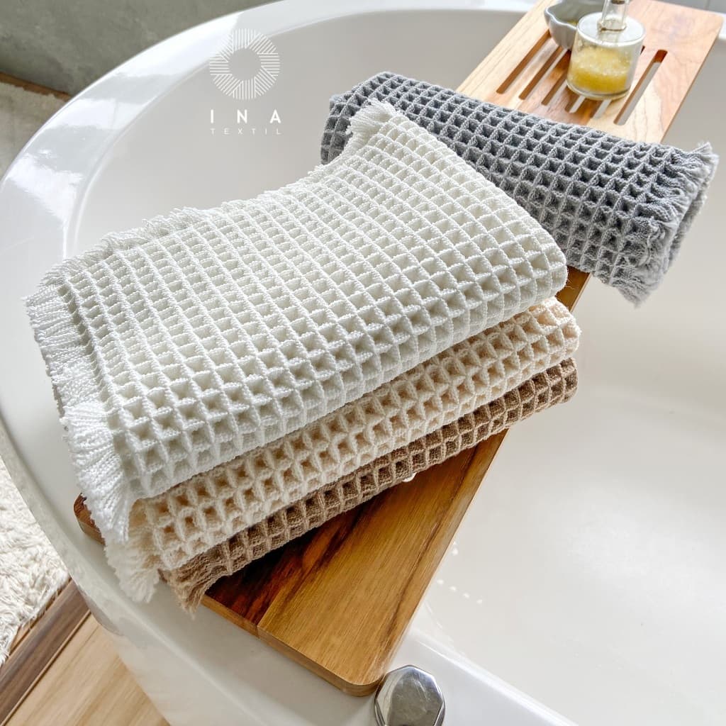 Tapete Antiderrapante Banheiro 46x77cm Waffle Super Absorvente