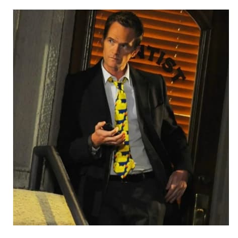 Gravata Pato Barney Stinson – How I Met Your Mother (HIMYM) – Amarela