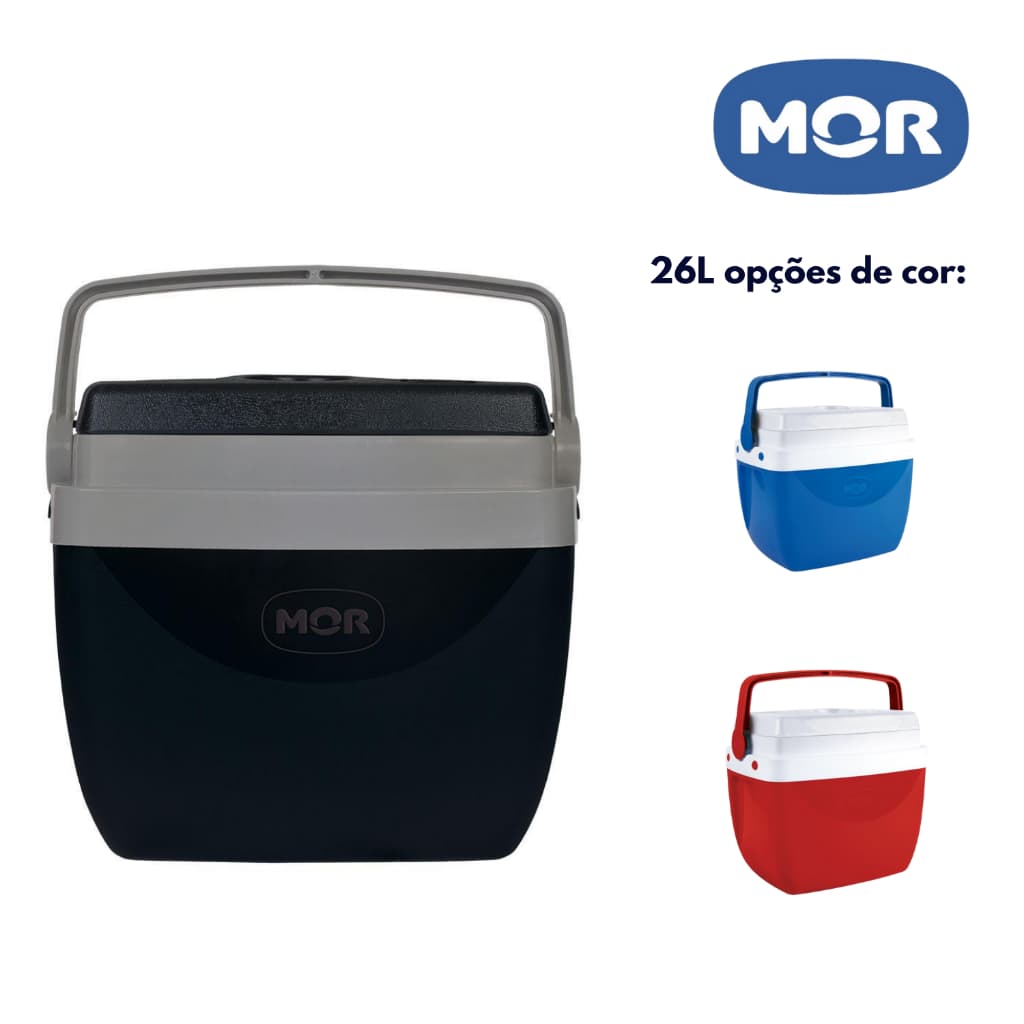 Caixa Térmica Cooler Cores 26 Litros 35 Latinhas Mor